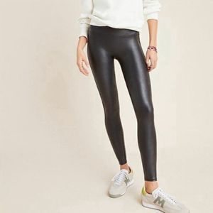 Spanx Faux Leather Legging Black XL
